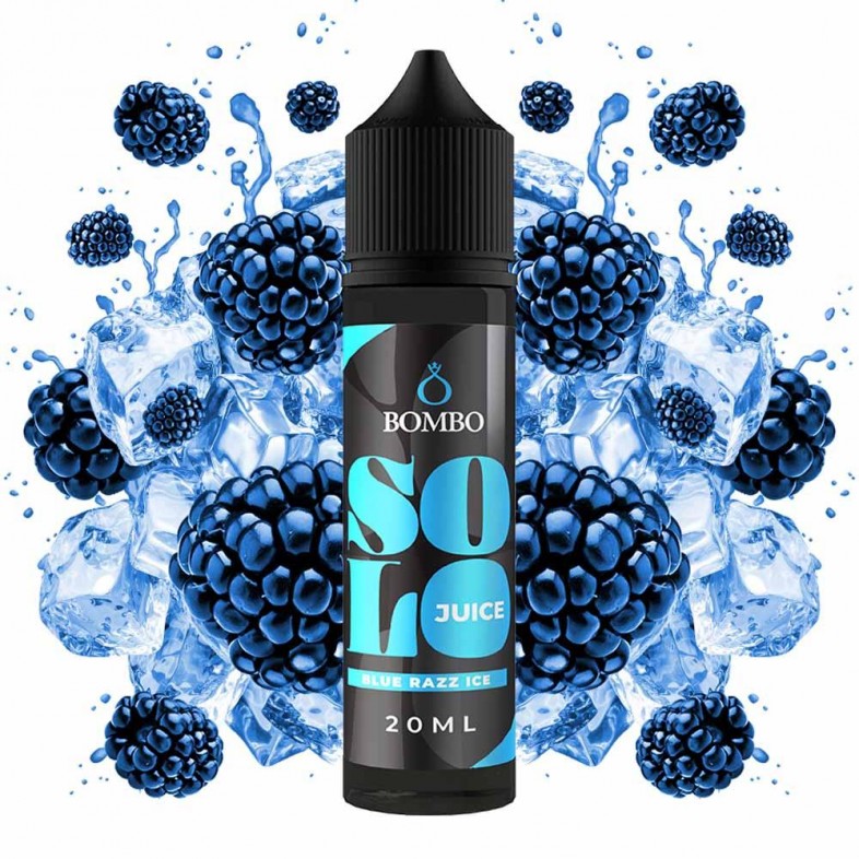 Bombo - Solo Juice Blue Razz Ice SnV 20/60ml