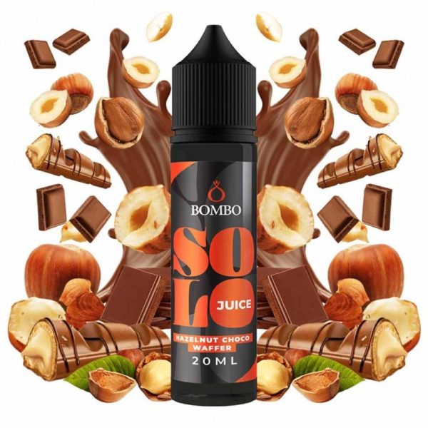 Bombo - Solo Juice Hazenut Choco Waffer SnV 20/60ml