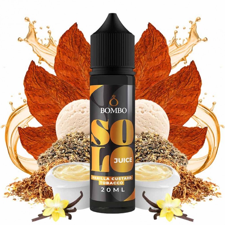 Bombo - Solo Juice Vanilla Custard Tobacco SnV 20/60ml