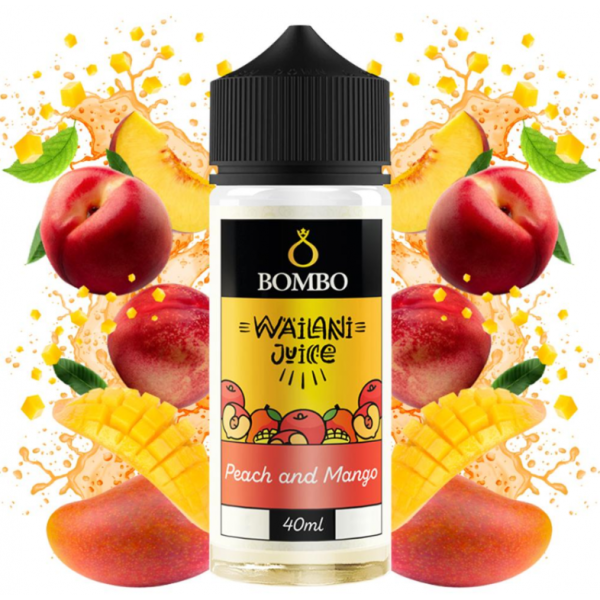 Bombo - Wailani Juice Peach And Mango SnV 40/120ml