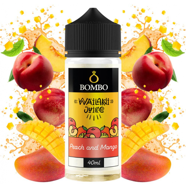 Bombo - Wailani Juice Peach And Mango SnV 40/120ml