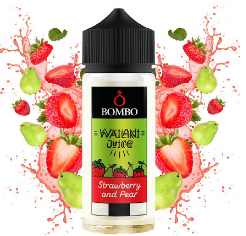 Bombo - Wailani Juice Strawberry Pear SnV 40/120ml