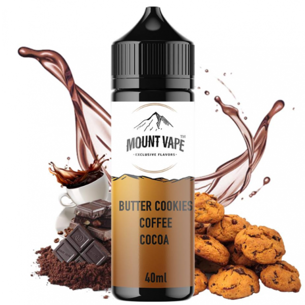 Mount Vape - Butter Cookies Coffee Cocoa SnV 40/120ml