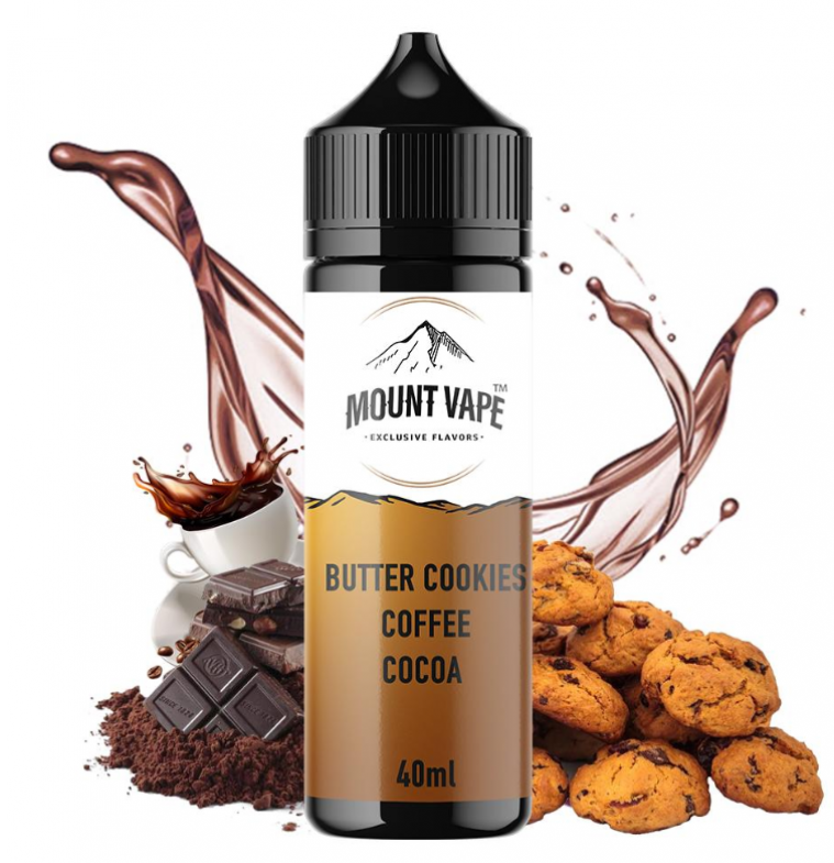 Mount Vape - Butter Cookies Coffee Cocoa SnV 40/120ml