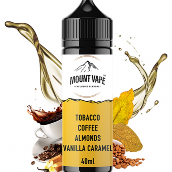 Mount Vape - Tobacco Coffee Almonds Vanilla Caramel SnV 40/120ml