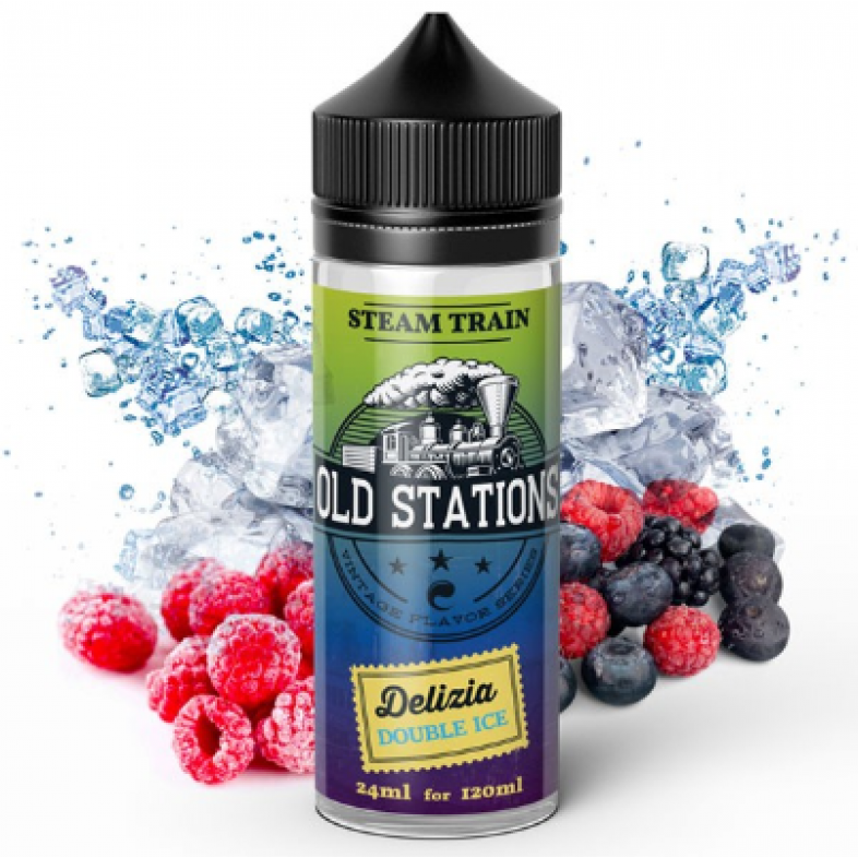 Steam Train - Old Stations Delizia Double Ice SnV 24/120ml