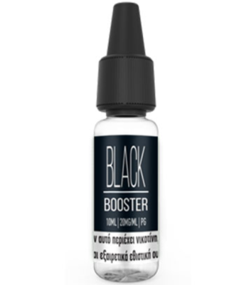 Black - Nicotine Booster 100% PG 10ml 20mg