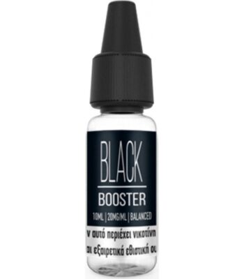 Black - Nicotine Booster 50/50 VG/PG 10ml 20mg