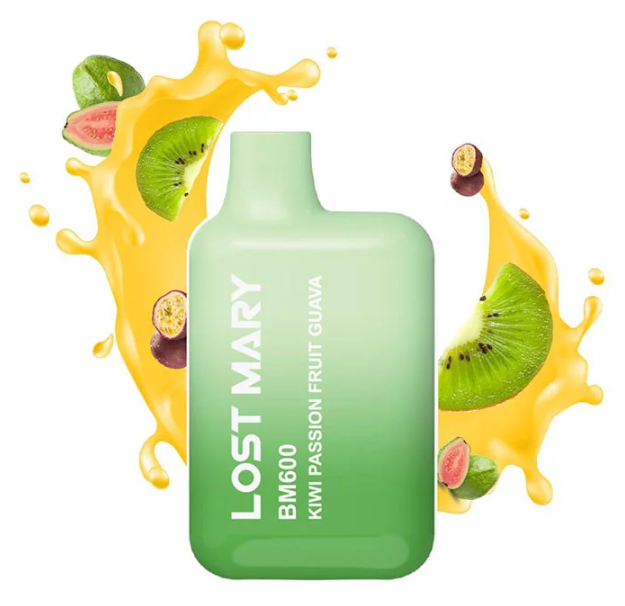 Lost Mary - BM600 Kiwi Passion Fruit Guava 20mg 2ml