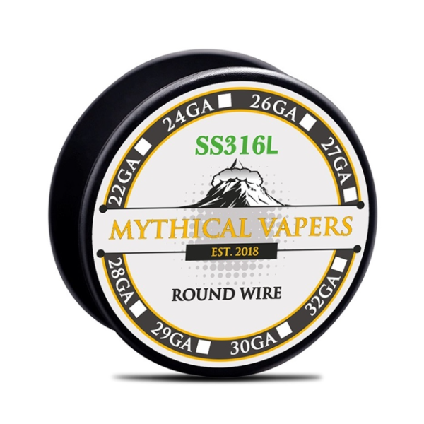 Mythical Vapers SS316L 28GA (0.32mm) 10m