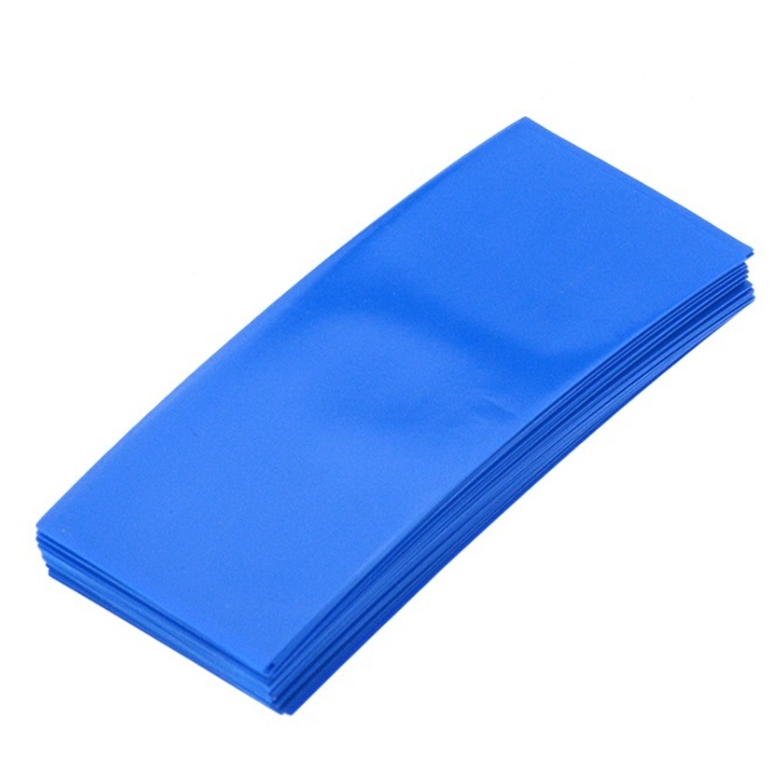 Plastic Wrap for 18650 Blue