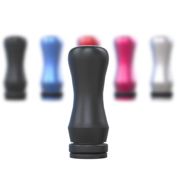 510 Aluminum Drip Tip Black