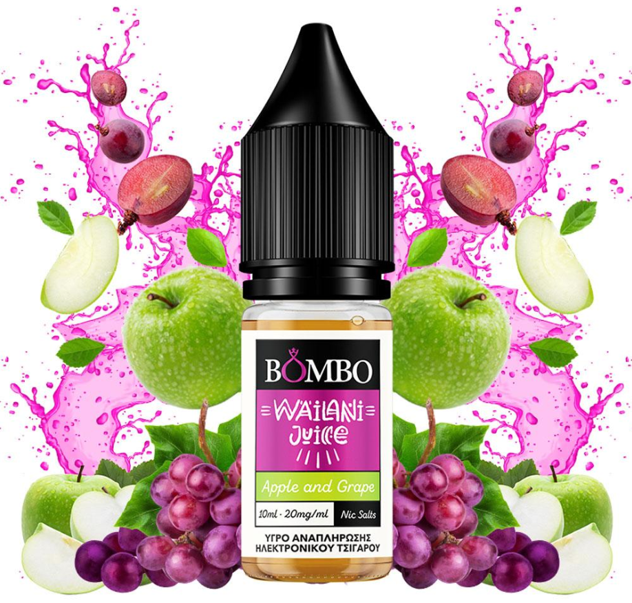 Bombo - Wailani Juice Apple and Grape Nic Salts 10ml 20mg