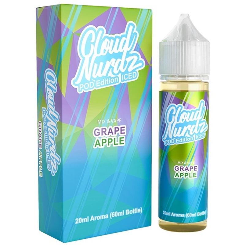 Cloud Nurdz - Grape Apple Pod Edition Iced SnV 20ml/60ml