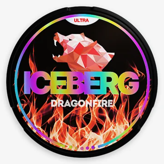 Iceberg - Nicotine Pouches Dragon Fire Extreme ( 50mg )