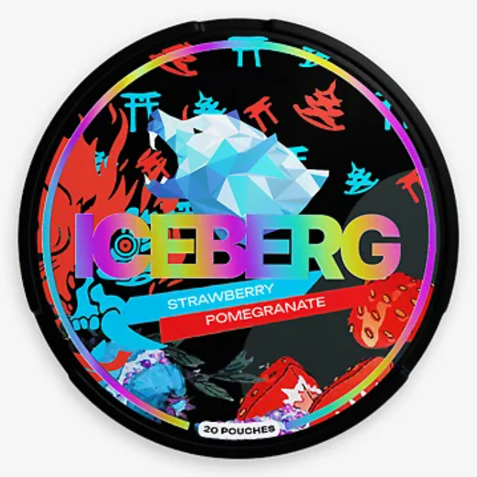 Iceberg - Nicotine Pouches Strawberry Pomegranate Extreme ( 50mg )