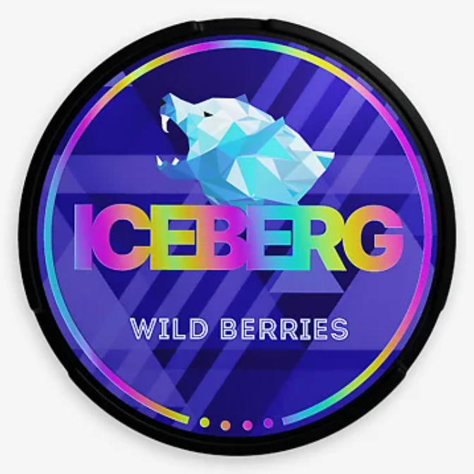 Iceberg - Nicotine Pouches Wild Berries Extreme ( 50mg )