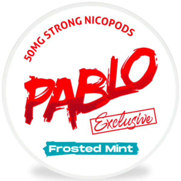 Pablo - Nicotine Pouches Exclusive Frosted Mint 50mg/g (20 pcs)