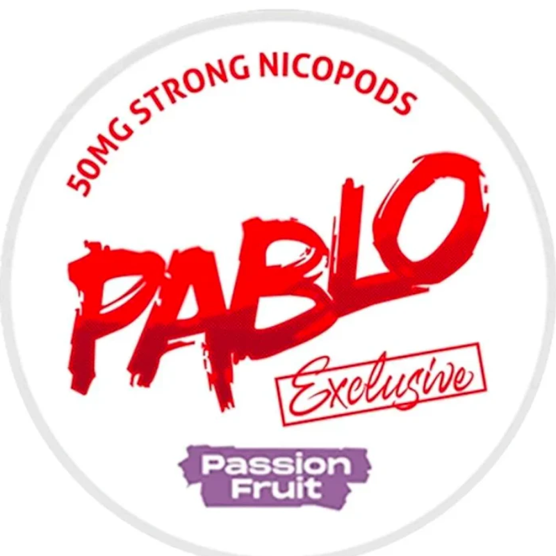 Pablo - Nicotine Pouches Exclusive Passion Fruit 50mg/g (20 pcs)