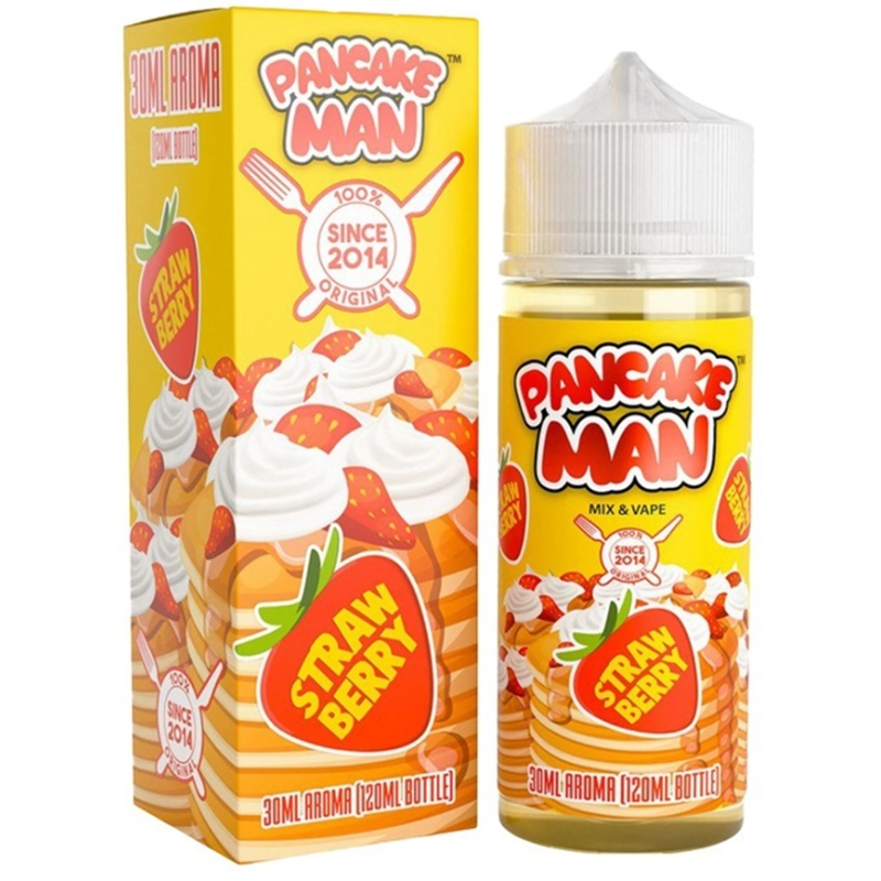 Pancake Man - Strawberry SnV 30ml/120ml